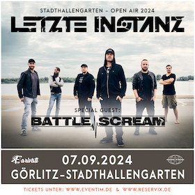 Ticketmotiv Letzte Instanz & Battle Scream - Open Air 2024 - Stadthallengarten - Open Air 2024