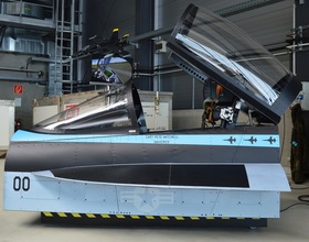 Ticketmotiv F18 | Flugsimulator Kampfjet