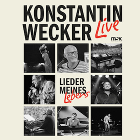 Ticketmotiv KONSTANTIN WECKER - Lieder Meines Lebens Trio 2024
