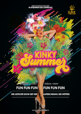 Ticketmotiv Kinky Summer 2024 | Travestie • Comedy • Sommerhits • Show
