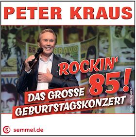 Ticketmotiv Peter Kraus - Das Große Geburtstagskonzert 2024