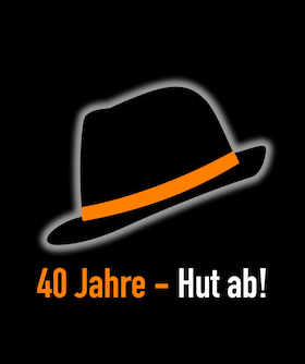 Ticketmotiv Die Spitzklicker - 40 Jahre – Hut Ab!