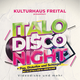 Ticketmotiv Italo Disco Night Mit DJ Attila