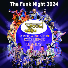 Ticketmotiv The Funk Night 2024 - Kool & The Gang + Earth, Wind & Fire Experience By Al McKay
