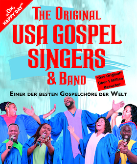 Ticketmotiv The Original USA Gospel Singers & Band - Oh Happy Day