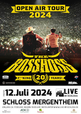 Ticketmotiv The Boss Hoss - Twenty F**king Years! - Open Air 2024
