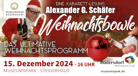 Ticketmotiv Alexander G. Schäfer: Weihnachtsbowle - Das Ultimative Weihnachtsprogramm