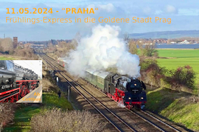 Ticketmotiv „PRAHA“ - Frühlings-Express Nach Prag (CZ)