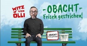 Ticketmotiv Witz Vom Olli: Obacht – Frisch Gestrichen!