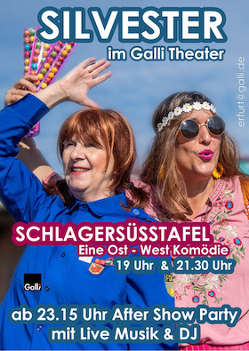 Ticketmotiv Schlagersüsstafel - Ost-West-Komödie Von J. Galli