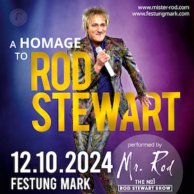 Ticketmotiv Mr. Rod - The No.1 Rod Stewart Show - Die No.1 ROD STEWART SHOW!