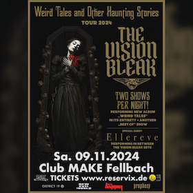 Ticketmotiv The Vision Bleak - Weird Tales And Other Haunting Stories – Tour 2024