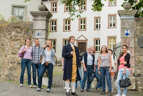 Ticketmotiv Stadtführung Mit Anschließender Begrüßung Durch Den Charmanten Goethe