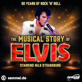 Ticketmotiv The Musical Story Of ELVIS - Nils Strassburg & The Roll Agents - Live 2025