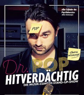 Ticketmotiv Dr. Pop - „Hitverdächtig“ – Die Musik-Comedy-Stand-up-Show!