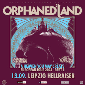 Ticketmotiv Orphaned Land - In Heaven You May Create - 30th Anniversary Tour 2024