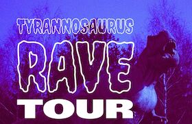 Ticketmotiv FRITTENBUDE - TOUR 2025 - Tyrannosaurus Rave