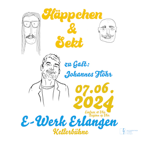 Ticketmotiv Häppchen&Sekt - Zu Gast: Johannes Floehr