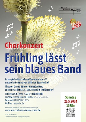 Ticketmotiv Frühling Lässt Sein Blaues Band