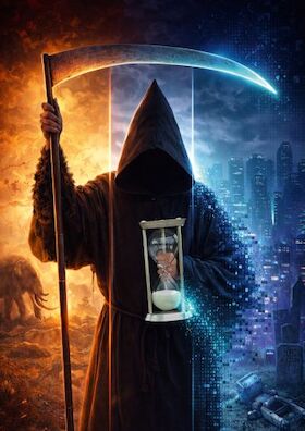 Ticketmotiv Der Tod - Death Comedy: Ihr Seid Geschichte