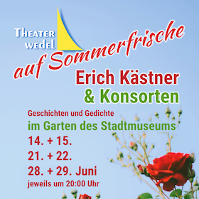 Ticketmotiv Theater Auf Sommerfrische - Erich Kästner & Konsorten