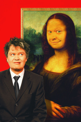 Ticketmotiv Meigl Hoffmann - Geölter Witz - Im Rahmen Der Mona Lisa