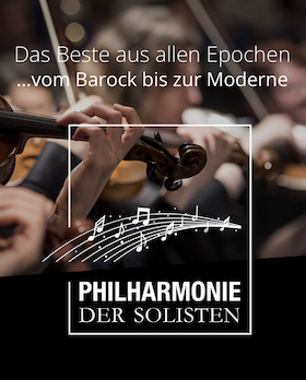 Ticketmotiv VIVALDI - Die Vier Jahreszeiten - Philharmonie Der Solisten
