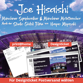 Ticketmotiv Joe Hisaishi - Münchner Symphoniker & Münchner Motettenchor