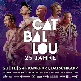 Ticketmotiv CAT BALLOU - Jubiläumstour