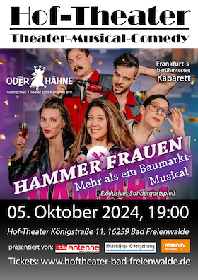Ticketmotiv Hammerfrauen Das Baumarkt Musical