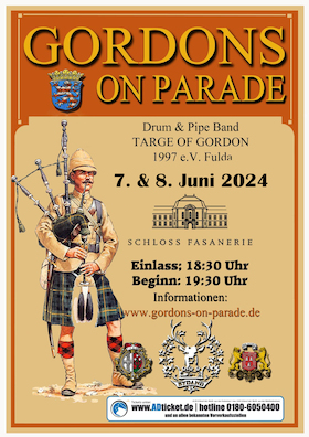 Ticketmotiv Gordons On Parade - Open Air Konzert