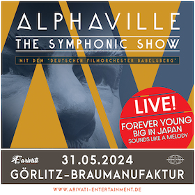 Ticketmotiv ALPHAVILLE – The Symphonic Show - Mit Dem Deutschen Filmorchester Babelsberg
