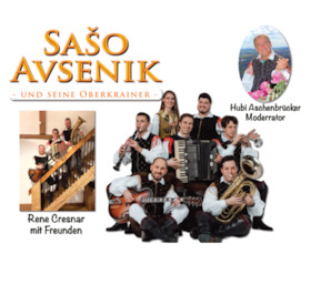 Ticketmotiv Sašo Avsenik / Rene Cresnar Und Hubi Aschenbrücker - Beim Vöhringer Musikanten-Express