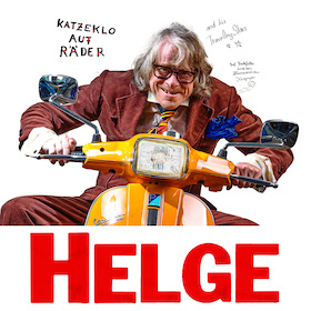 Ticketmotiv HELGE And His Travelling Stars - Katzeklo Auf Räder