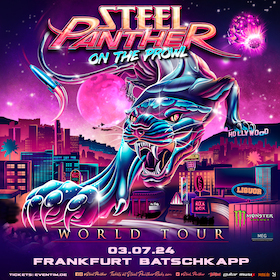 Ticketmotiv STEEL PANTHER - On The Prowl World Tour