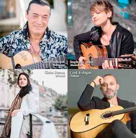 Ticketmotiv Nacht Der Gitarren 2024 - Stephanie Jones, Clair Besson, Lulo Reinhard, Cenk Erdog
