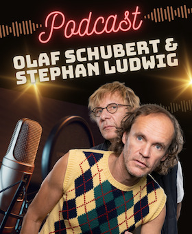 Ticketmotiv Olaf Schubert & Stephan Ludwig - Podcast-Lesung