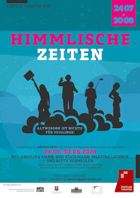 Ticketmotiv Himmlische Zeiten - Premiere