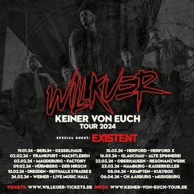 Ticketmotiv WILLKUER - Wir Tanzen Wir Pogen Headliner Tour