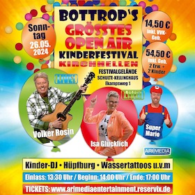 Ticketmotiv Bottrop´s Grösstes Open Air Kinder-Festival In Kirchhellen
