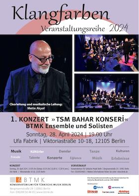 Ticketmotiv Konservatorium Für Türkische Musik Berlin - TSM Bahar Konseri
