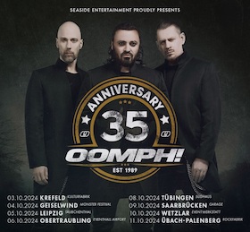 Ticketmotiv Oomph! - 35 Jahre Anniversary Tour