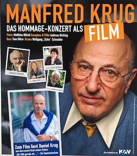 Ticketmotiv Manfred Krug - Das Hommage-Konzert Als Film - Zum Film Liest Sohn Daniel Krug