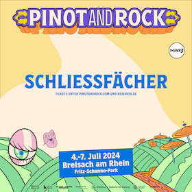 Ticketmotiv Pinot And Rock - Schließfächer - Schließfach Für Den 05.07.2024
