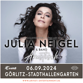 Ticketmotiv Julia Neigel & Band - Akustisch 2024