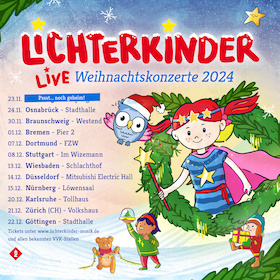 Ticketmotiv LICHTERKINDER - Weihnachtskonzerte 2024