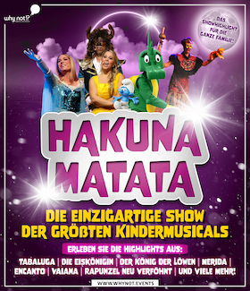 Ticketmotiv Hakuna Matata - Die Einzigartige Show Der Größten Kindermusicals