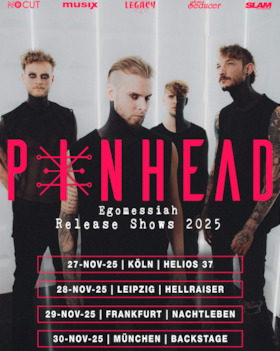 Ticketmotiv PINHEAD - Tour 2026
