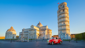 Ticketmotiv Italien - Zwei Männer. Ein Auto. Eine Mission.